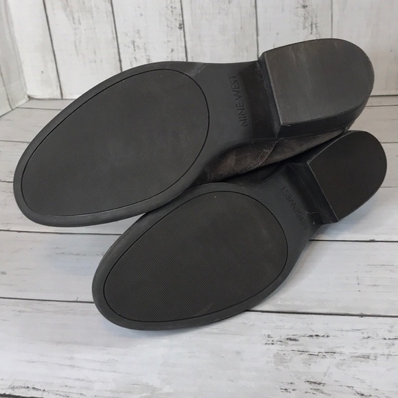 Taupe Nine West Leather Krasher Back Lace Boot - Picture 11 of 11